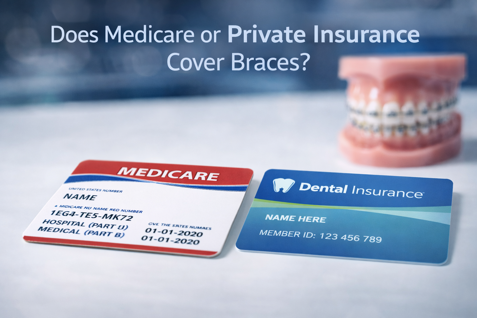 Medicare vs dental insurance coverage
