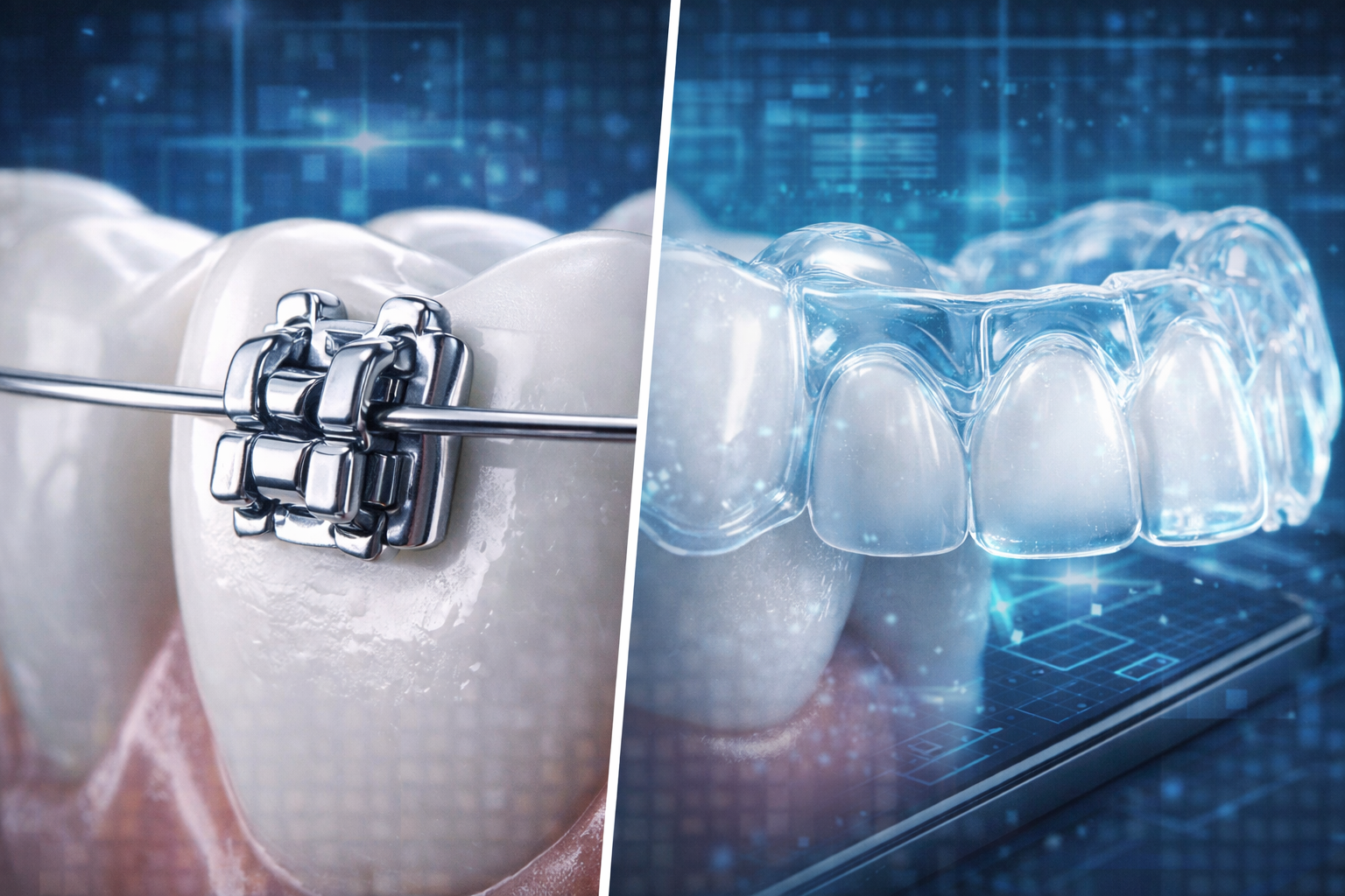 Braces vs aligners cost ,pros and cons